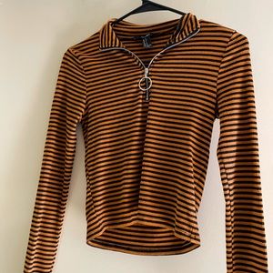 Forever 21 long sleeve striped shirt